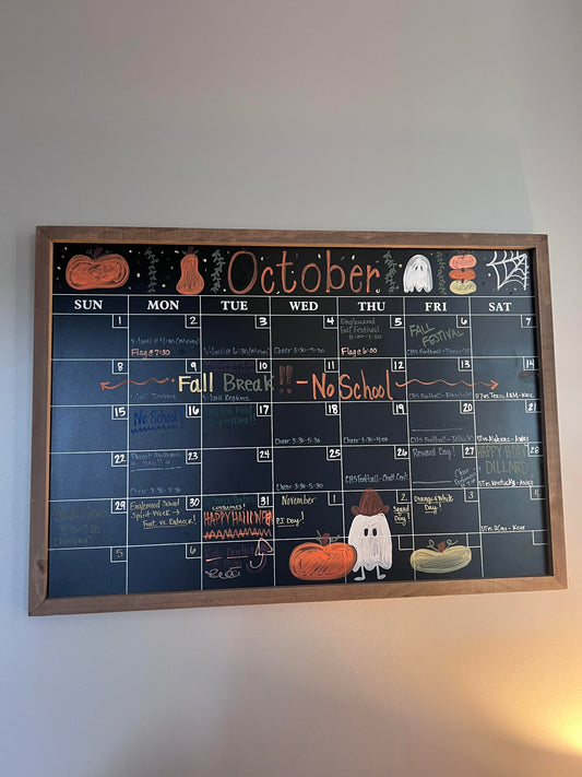 Custom Chalkboard Art (Up to 24"x24")